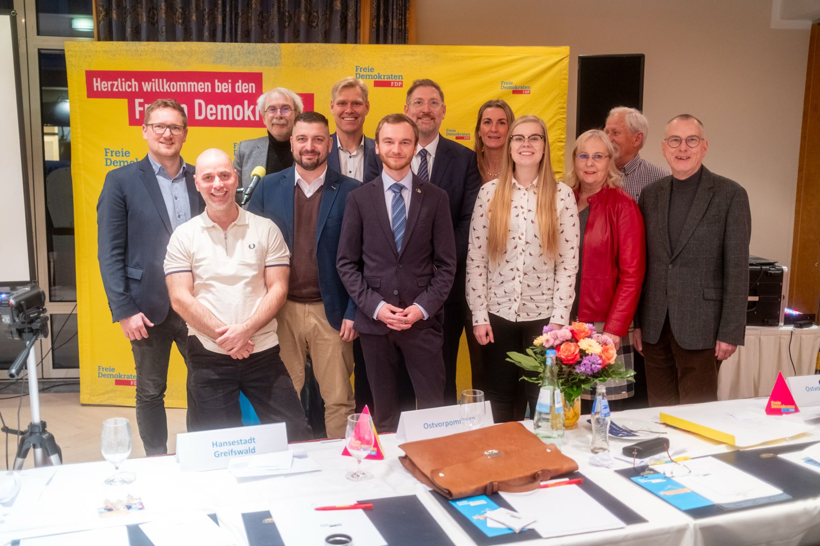 Der KV FDP OVP war stark auf der LVV vertreten 